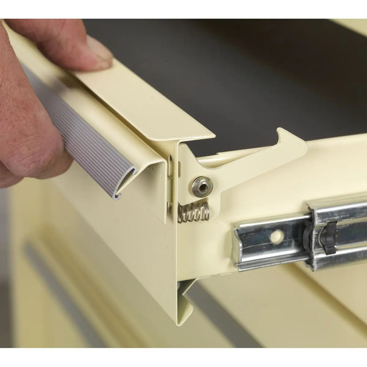 Sealey Premier Retro Style Topchest, Mid-Box Tool Chest & Rollcab Combination 10 Drawer Cream 