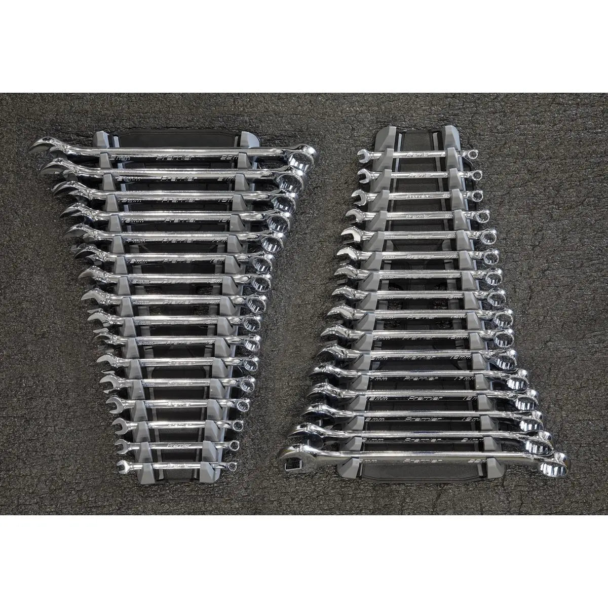 Sealey Premier Reversible Spanner Rack 16pc 