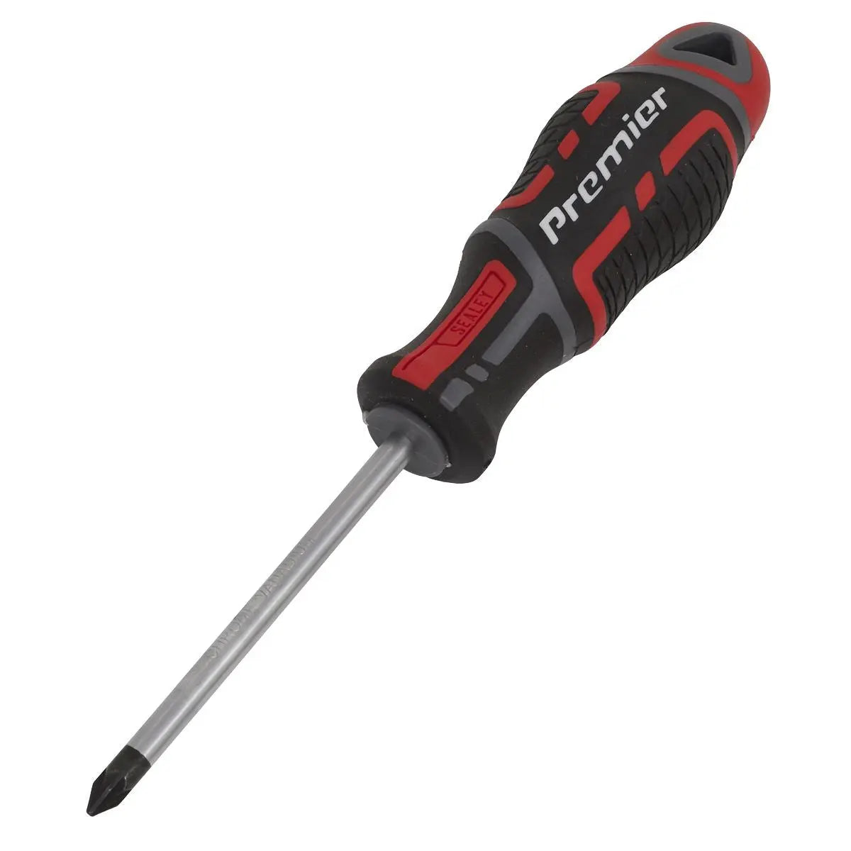 Sealey Premier Screwdriver Pozi #1 x 75mm GripMAX® 