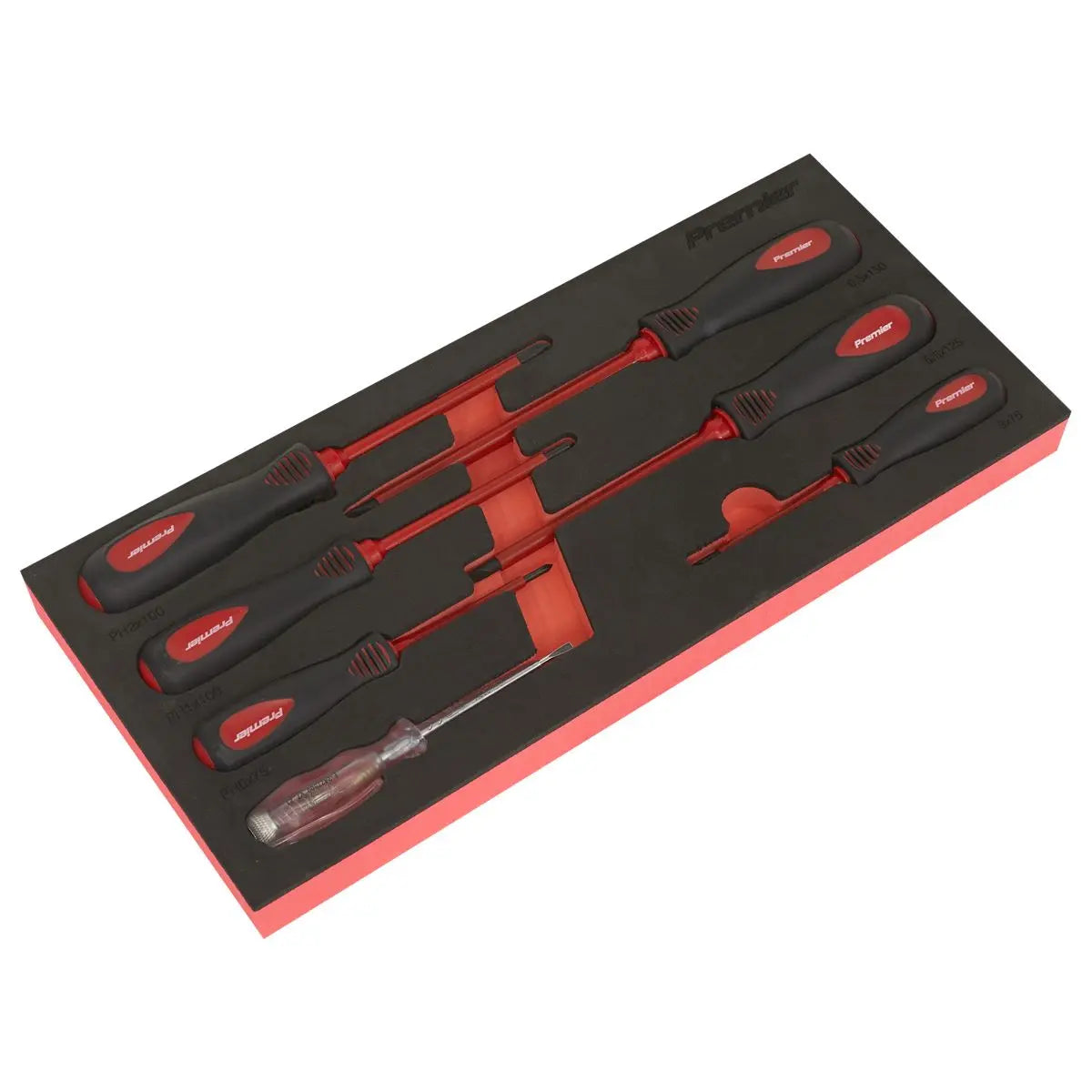 Sealey Premier Screwdriver Set 7pc VDE Approved  White Rose Tools