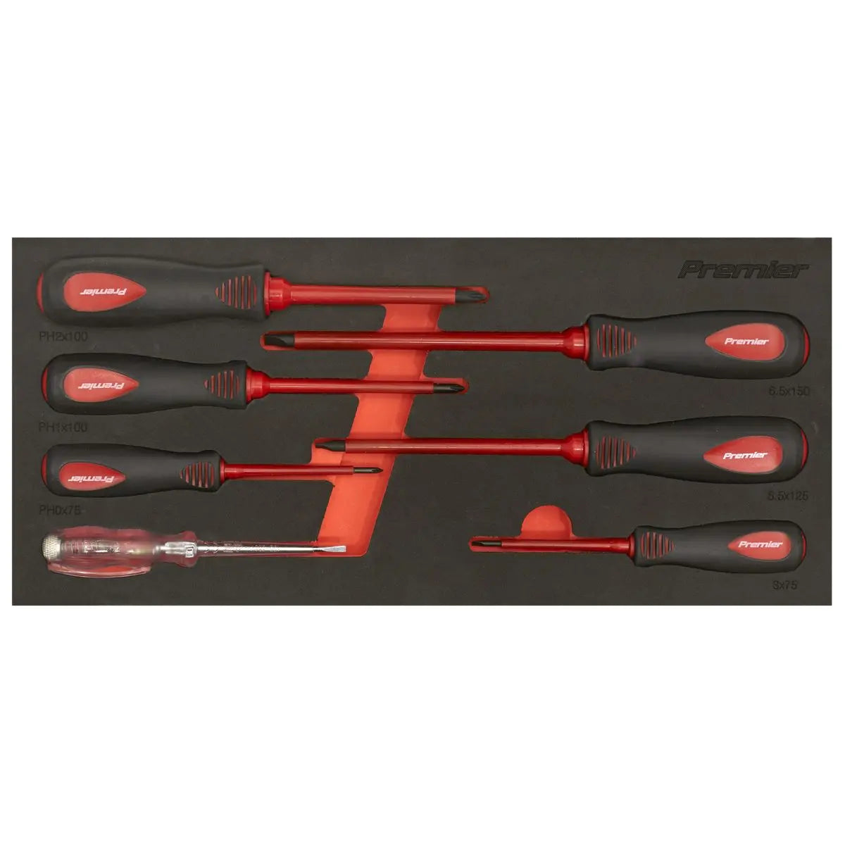 Sealey Premier Screwdriver Set 7pc VDE Approved  White Rose Tools