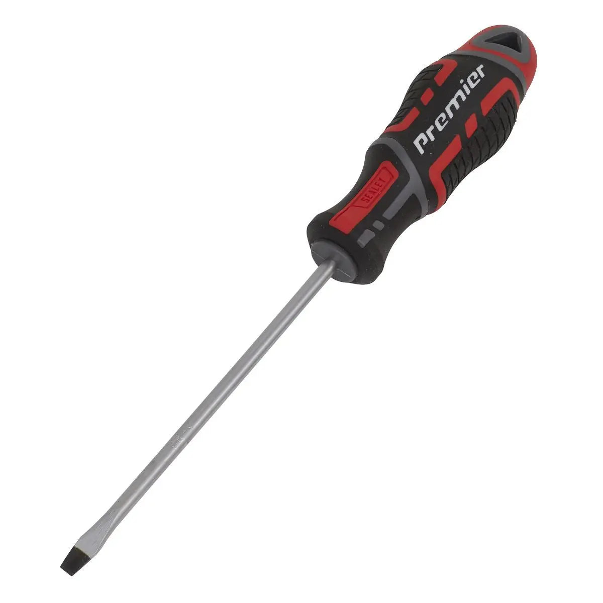 Sealey Premier Screwdriver Slotted 4 x 100mm GripMAX® 