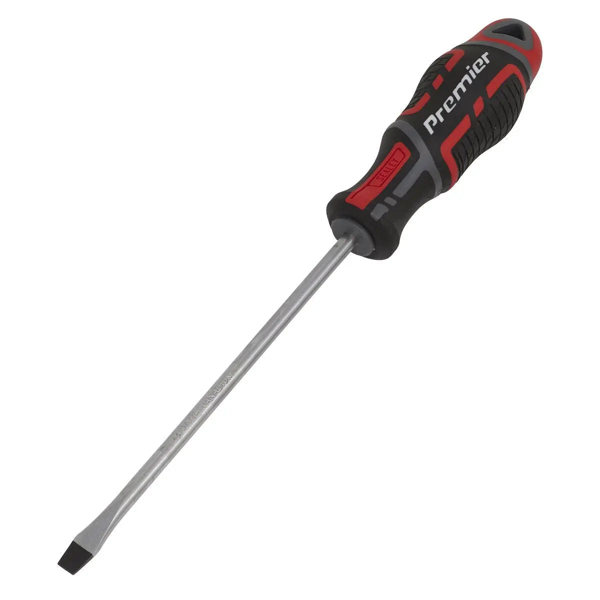 Sealey Premier Screwdriver Slotted 5 x 125mm GripMAX® 