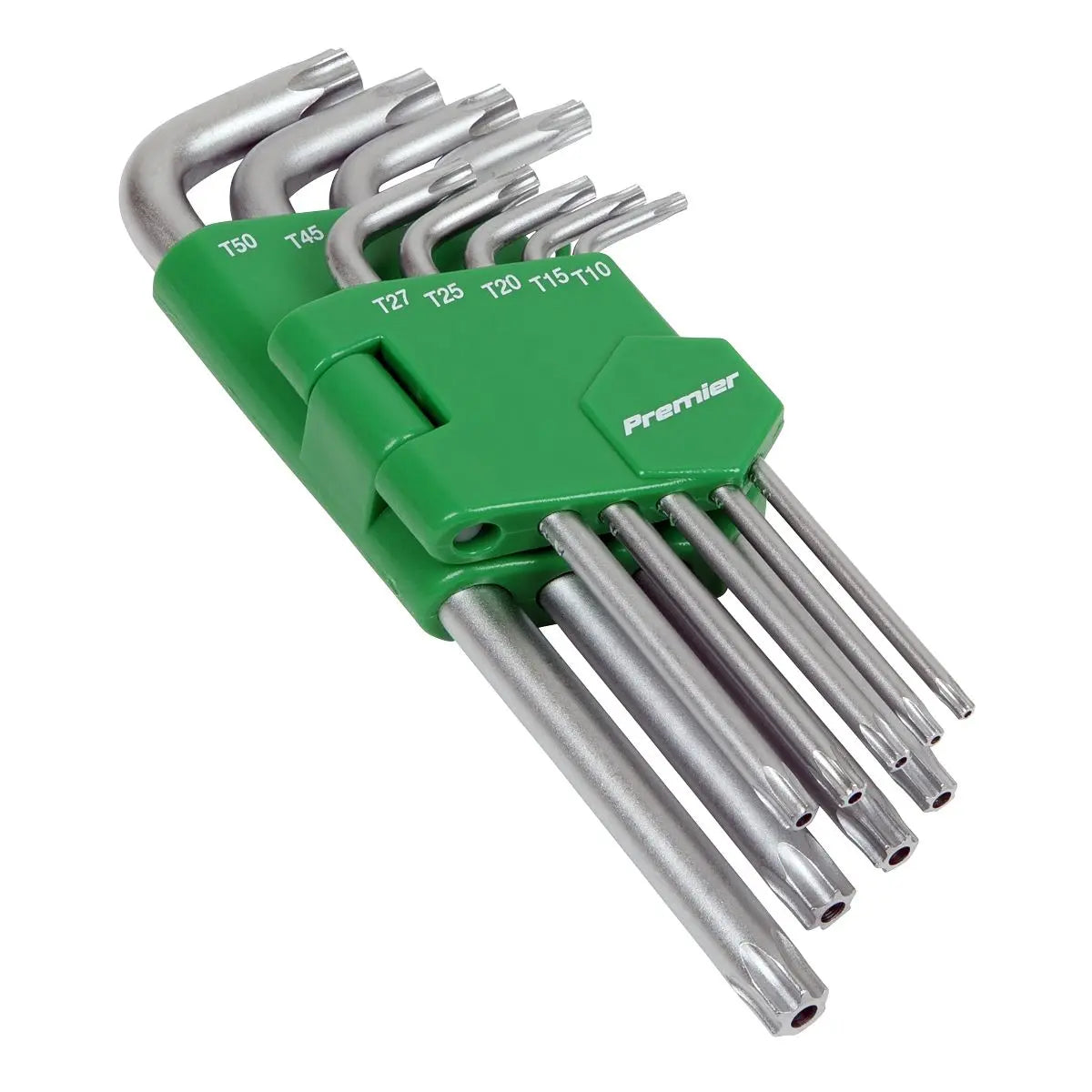 Sealey Premier Security TRX-Star* Key Set 9pc Long 