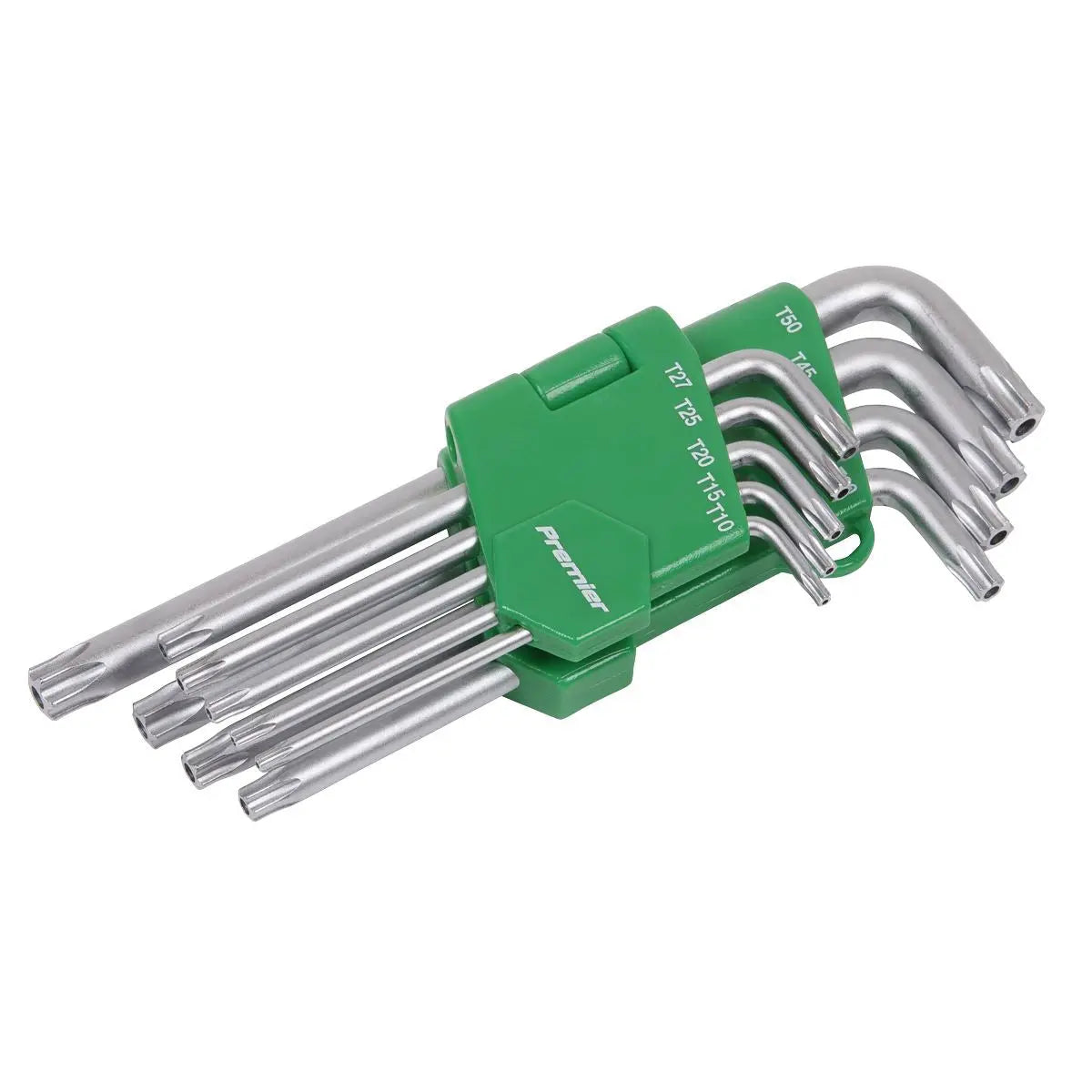 Sealey Premier Security TRX-Star* Key Set 9pc Long 