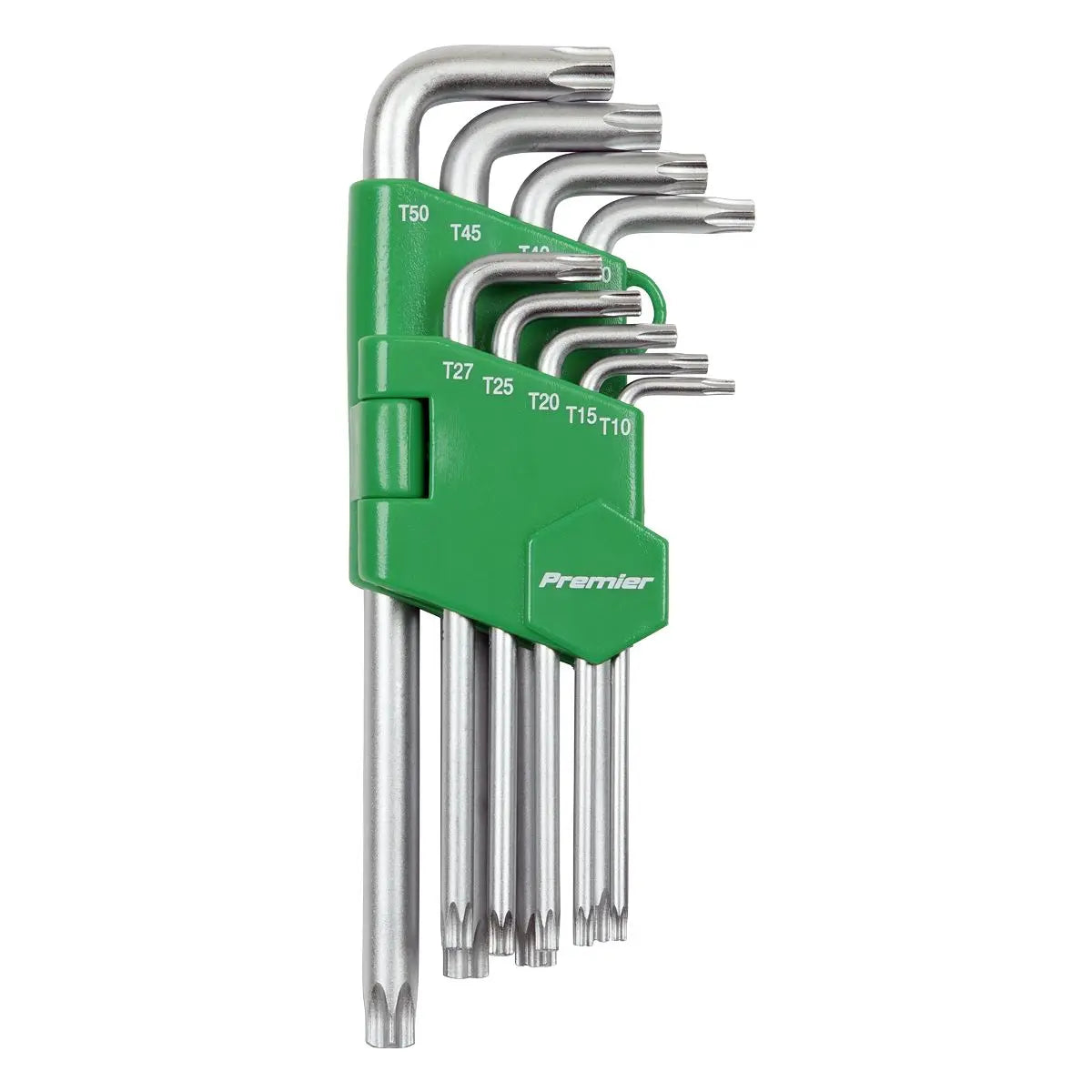 Sealey Premier Security TRX-Star* Key Set 9pc Long 