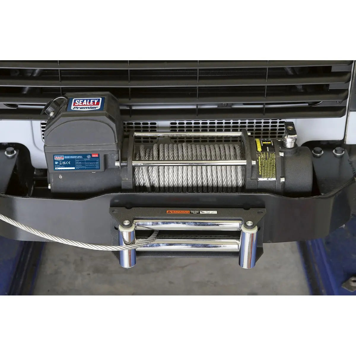 Sealey Premier Self-Recovery Winch 5450kg (12000lb) Line Pull 12V 