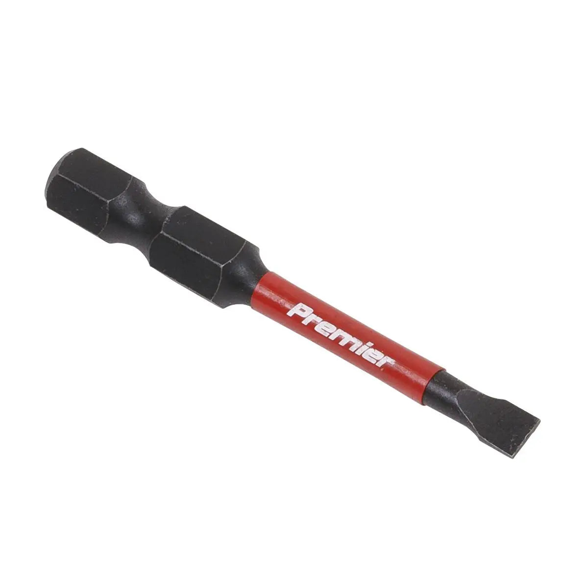 Sealey Premier Slotted 4.5mm Impact Power Tool Bits 50mm - 3pc 