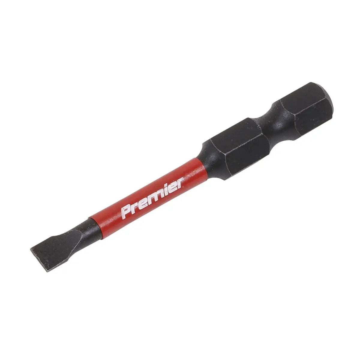 Sealey Premier Slotted 4.5mm Impact Power Tool Bits 50mm - 3pc 