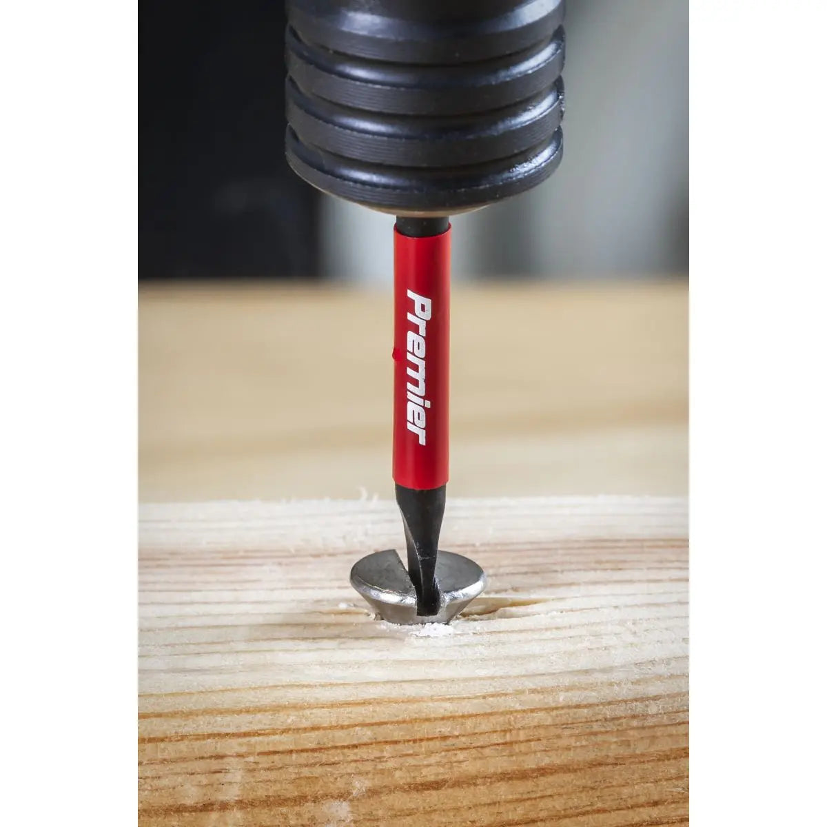 Sealey Premier Slotted 4.5mm Impact Power Tool Bits 50mm - 3pc 