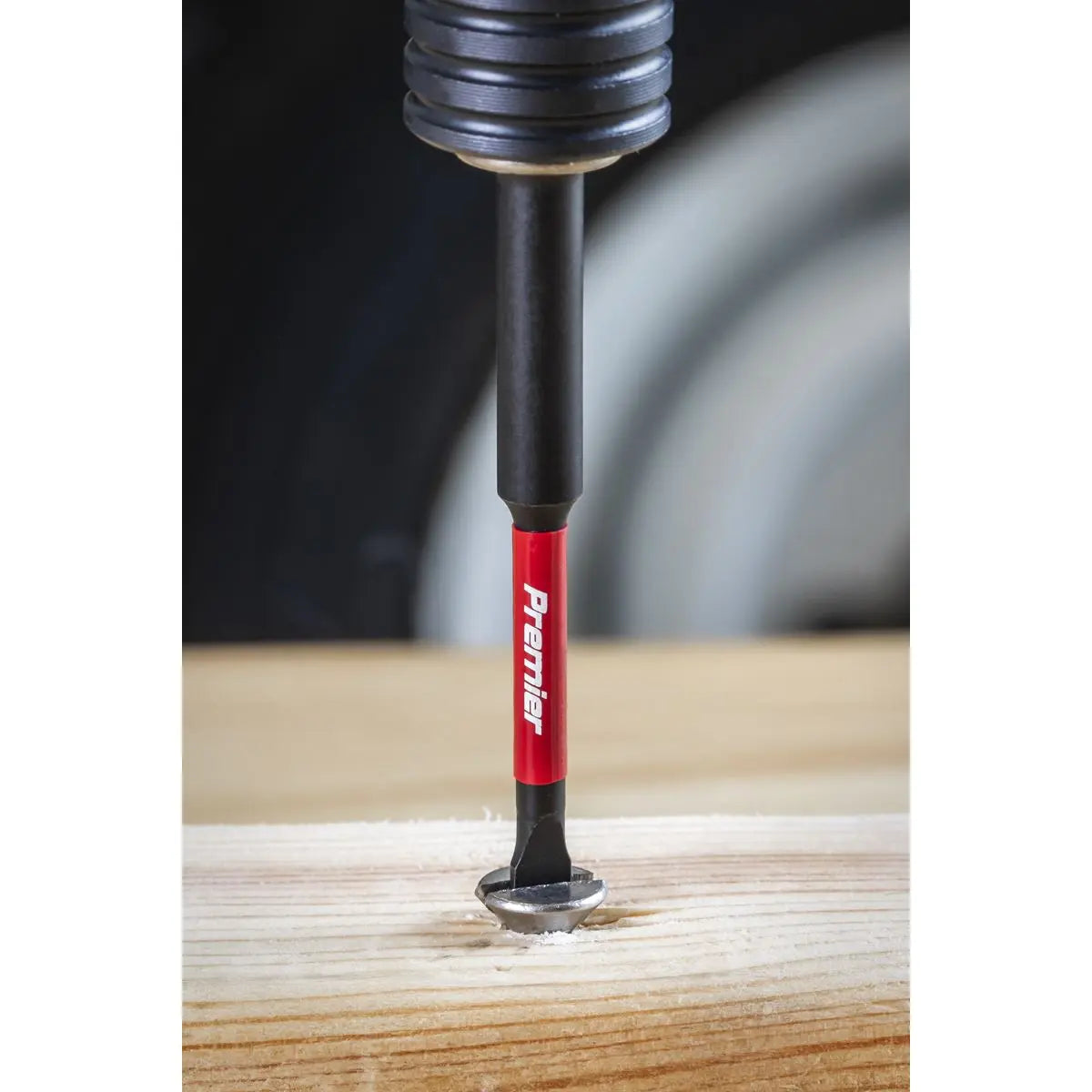 Sealey Premier Slotted 5.5mm Impact Power Tool Bits 75mm - 3pc 