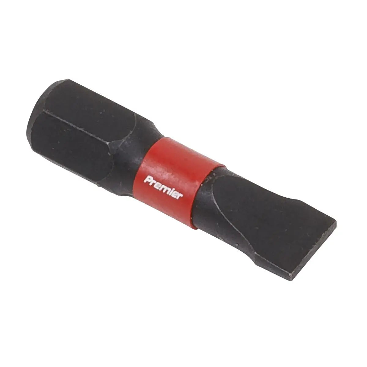 Sealey Premier Slotted 6.5mm Impact Power Tool Bits 25mm - 3pc 