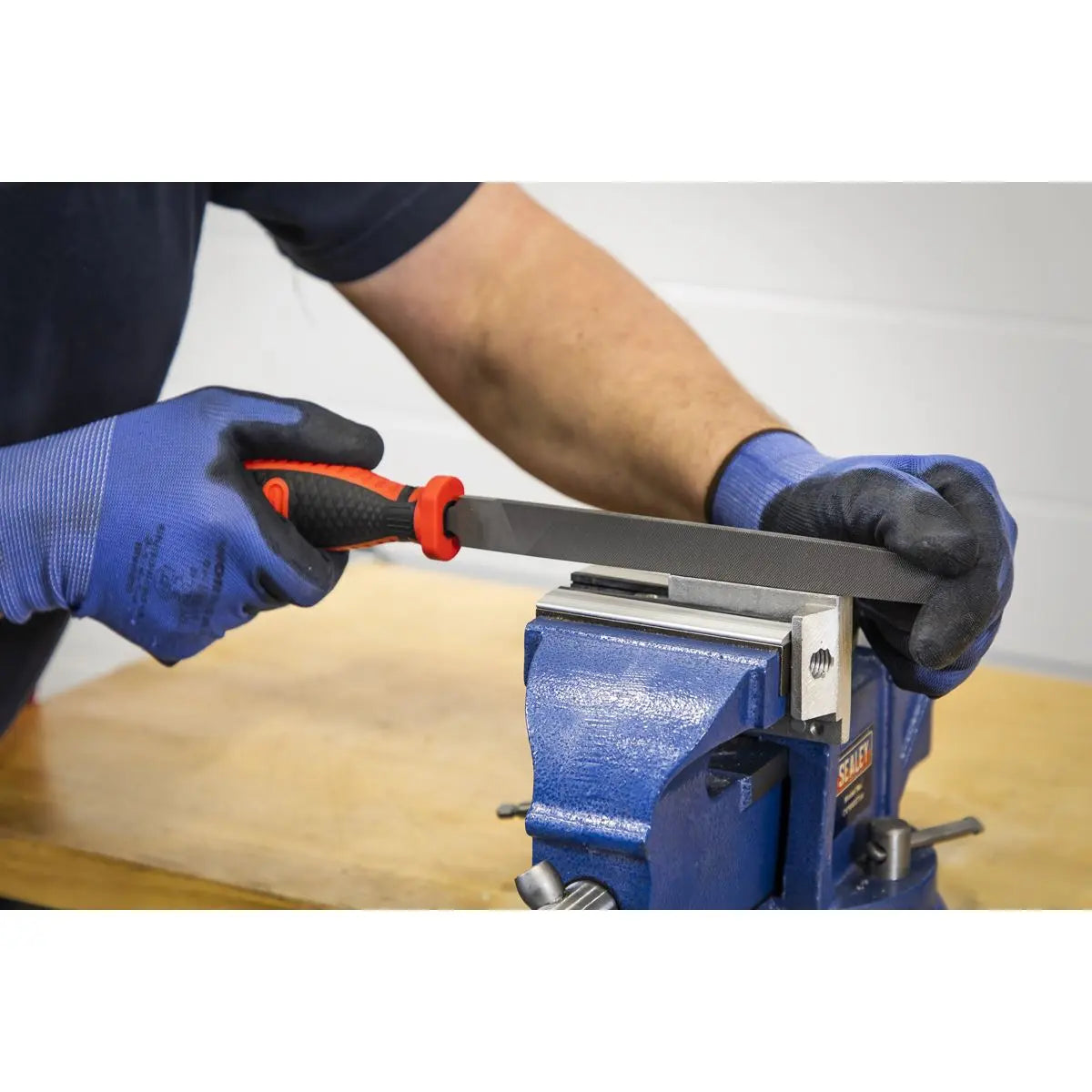Sealey Premier Smooth Cut Flat Engineer's File 200mm 
