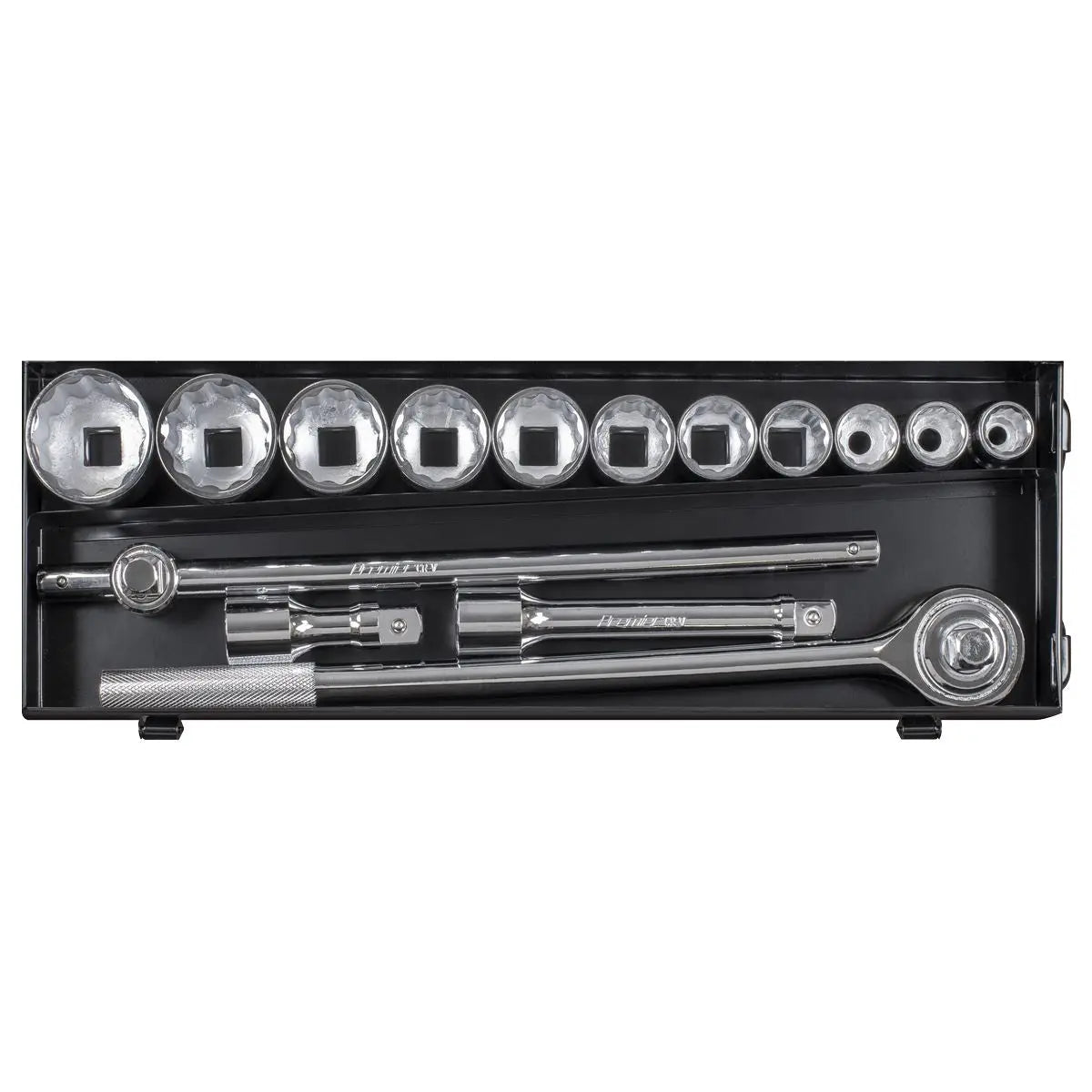 Sealey Premier Socket Set 15pc 3/4"Sq Drive 12-point WallDrive®  White Rose Tools