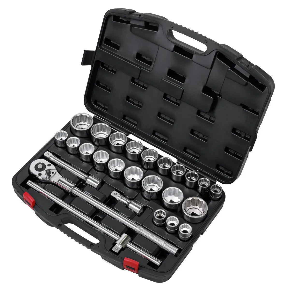 Sealey Premier Socket Set 26pc 3/4"Sq Drive 12-point WallDrive® 