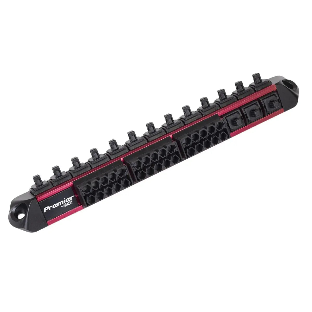 Sealey Premier Socket & Bit Retaining Rail 1/4"Sq Drive  White Rose Tools