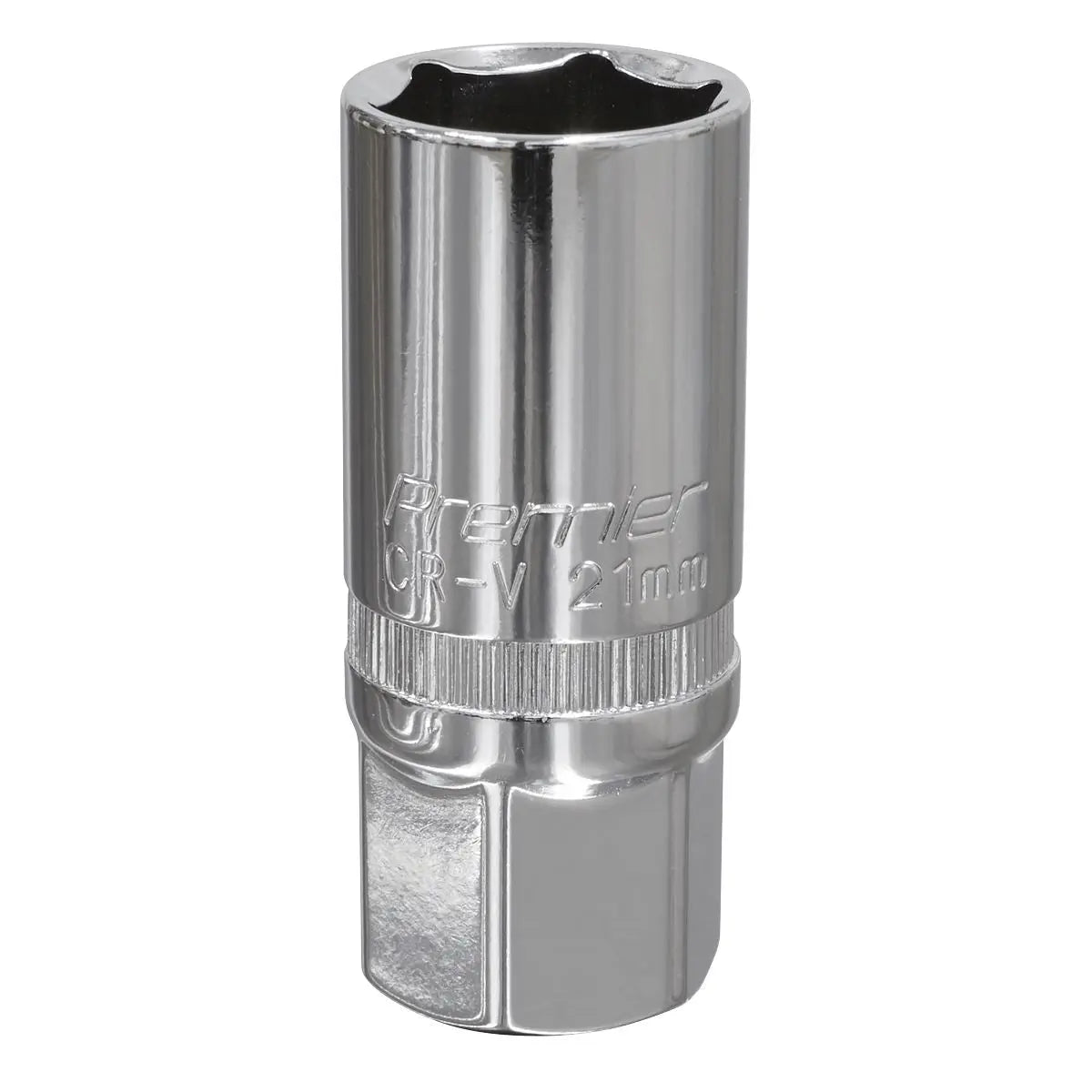 Sealey Premier Spark Plug Socket 21mm 1/2"Sq Drive 