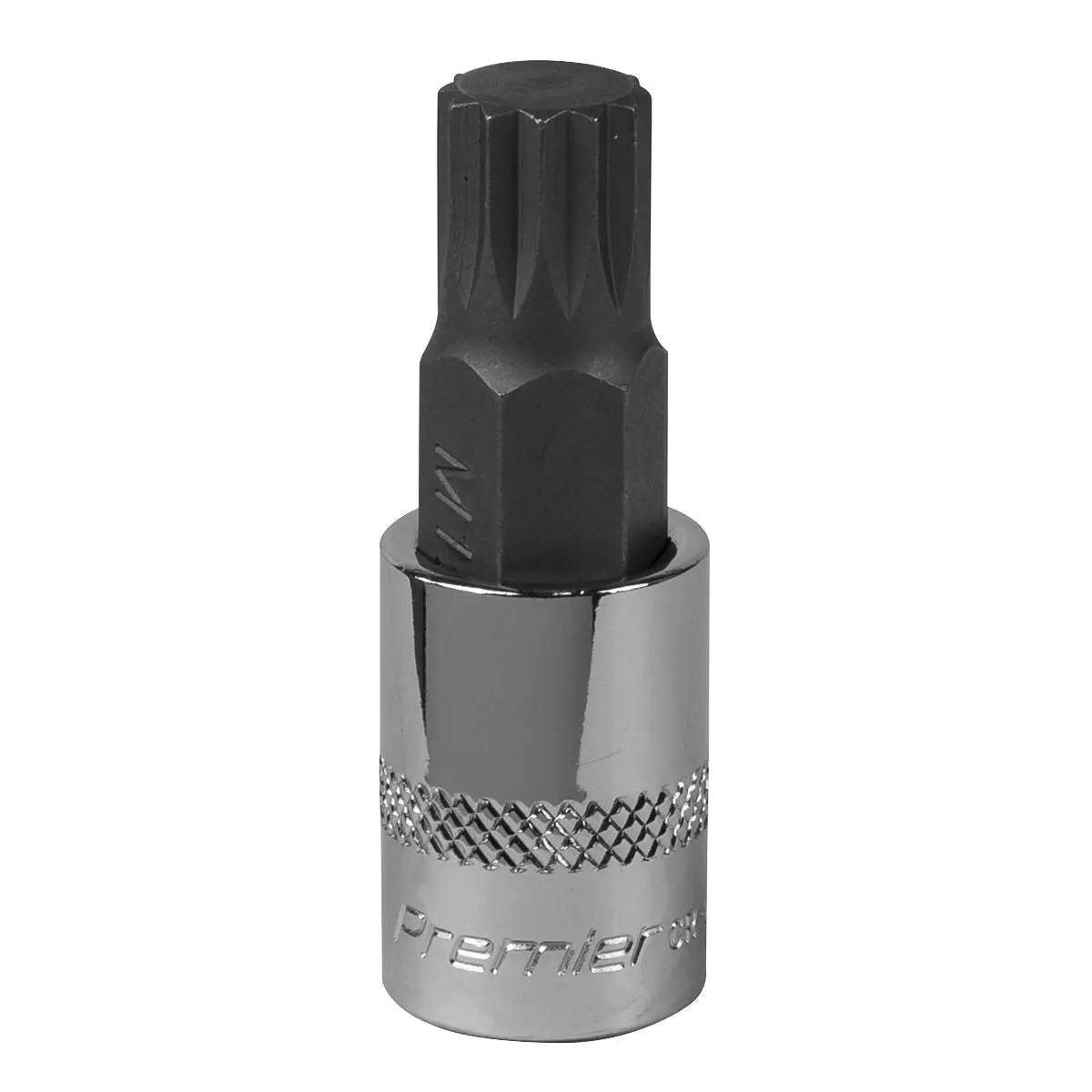 Sealey Premier Spline Socket Bit M12 3/8"Sq Drive 