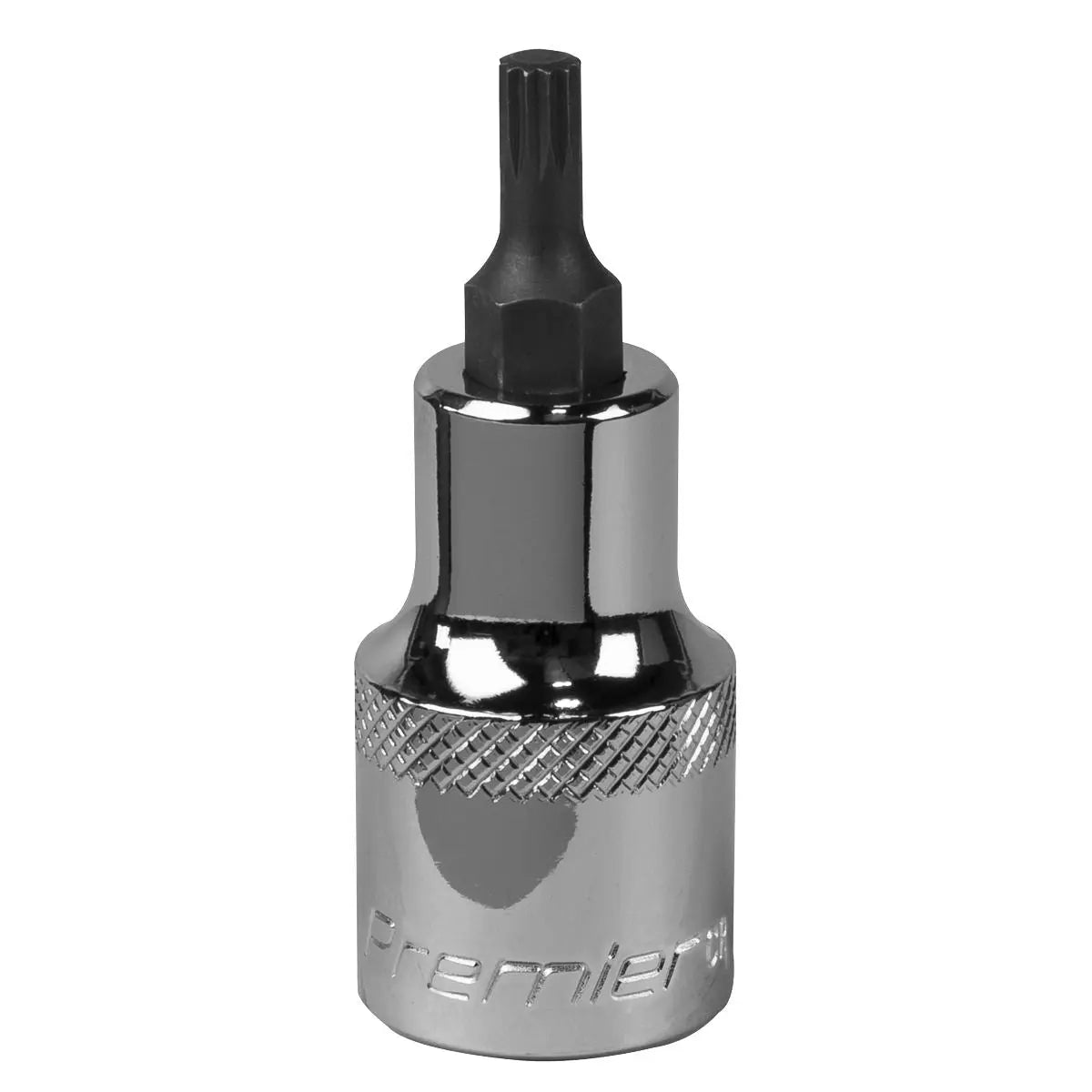 Sealey Premier Spline Socket Bit M5 1/2"Sq Drive 