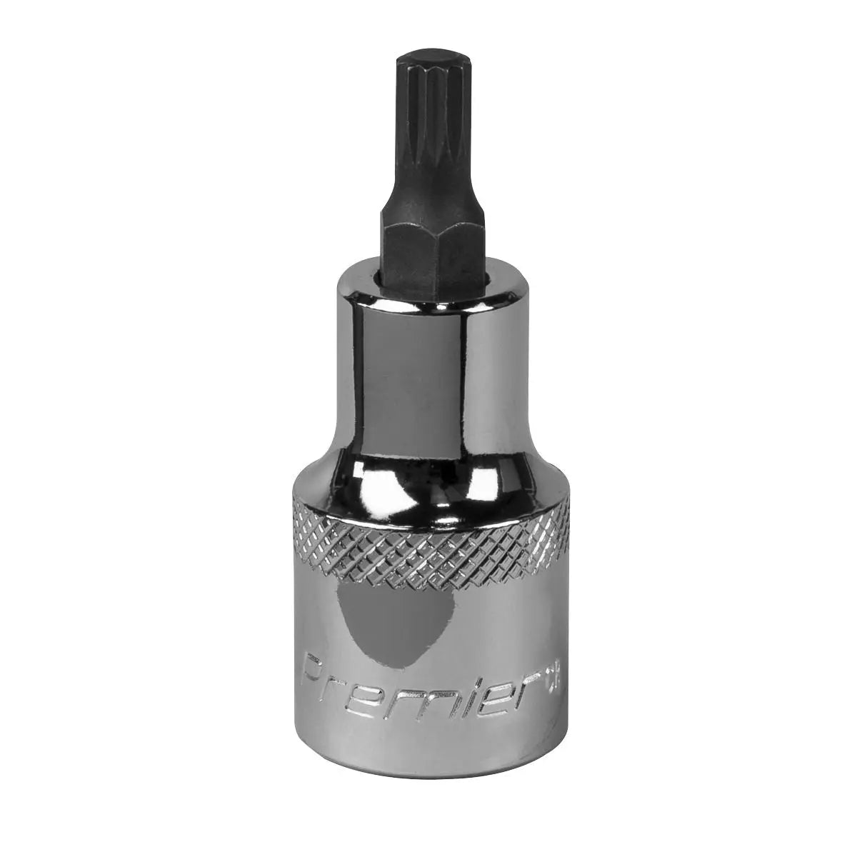 Sealey Premier Spline Socket Bit M6 1/2"Sq Drive 
