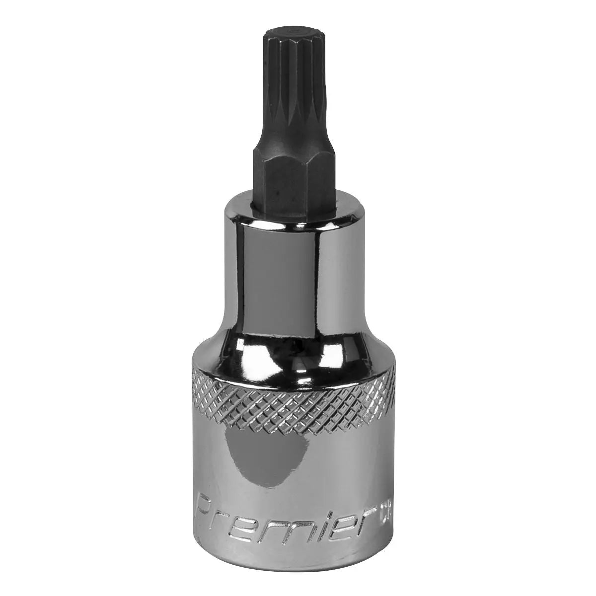 Sealey Premier Spline Socket Bit M7 1/2"Sq Drive 