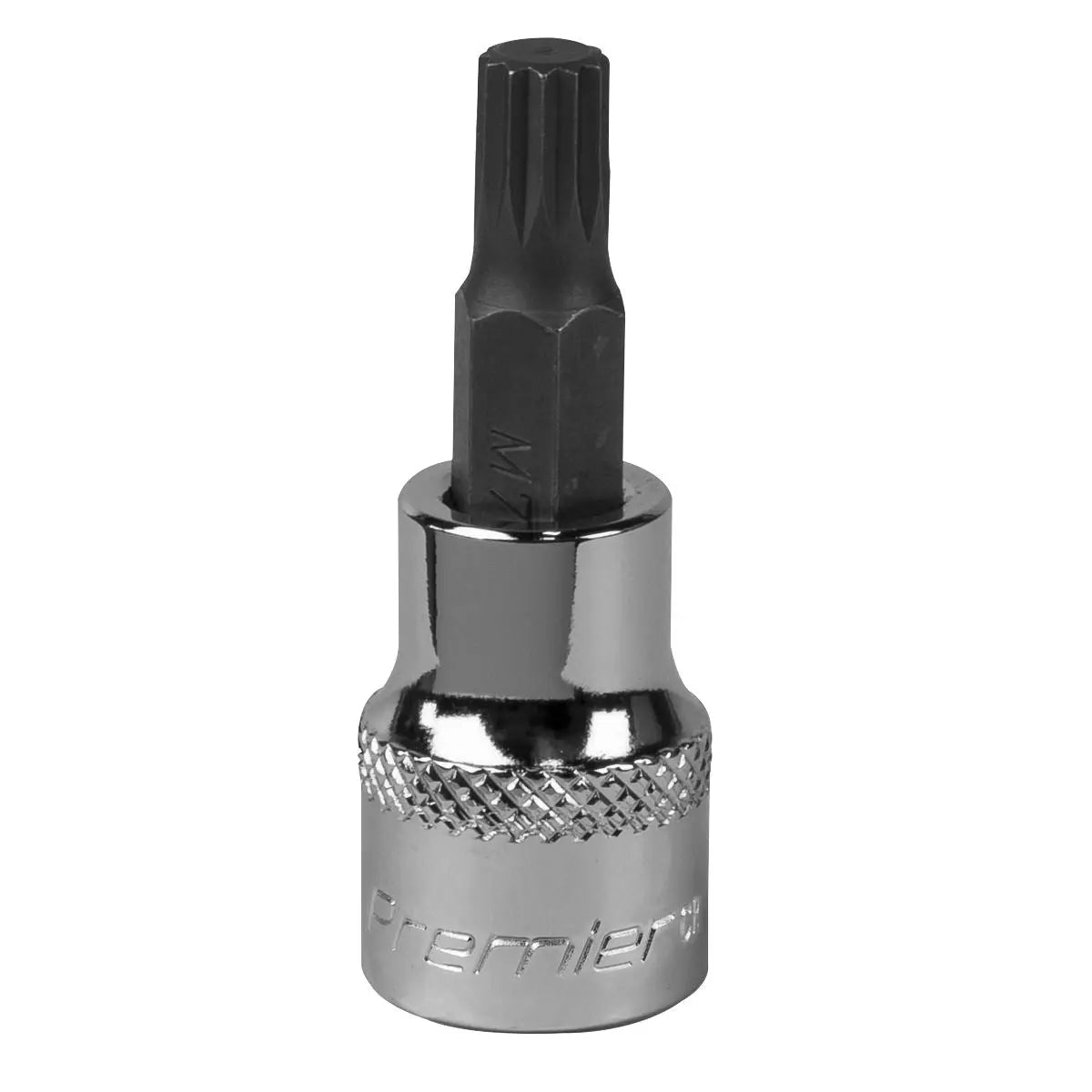 Sealey Premier Spline Socket Bit M7 3/8"Sq Drive 