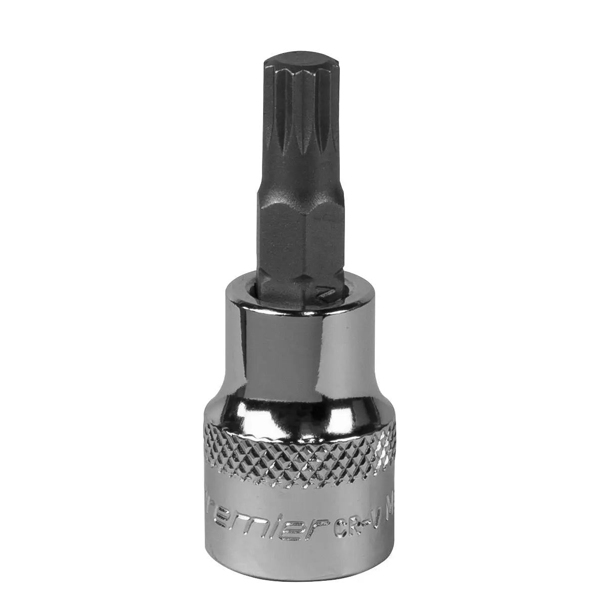 Sealey Premier Spline Socket Bit M8 3/8"Sq Drive 