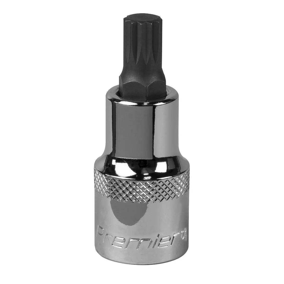 Sealey Premier Spline Socket Bit M9 1/2"Sq Drive 
