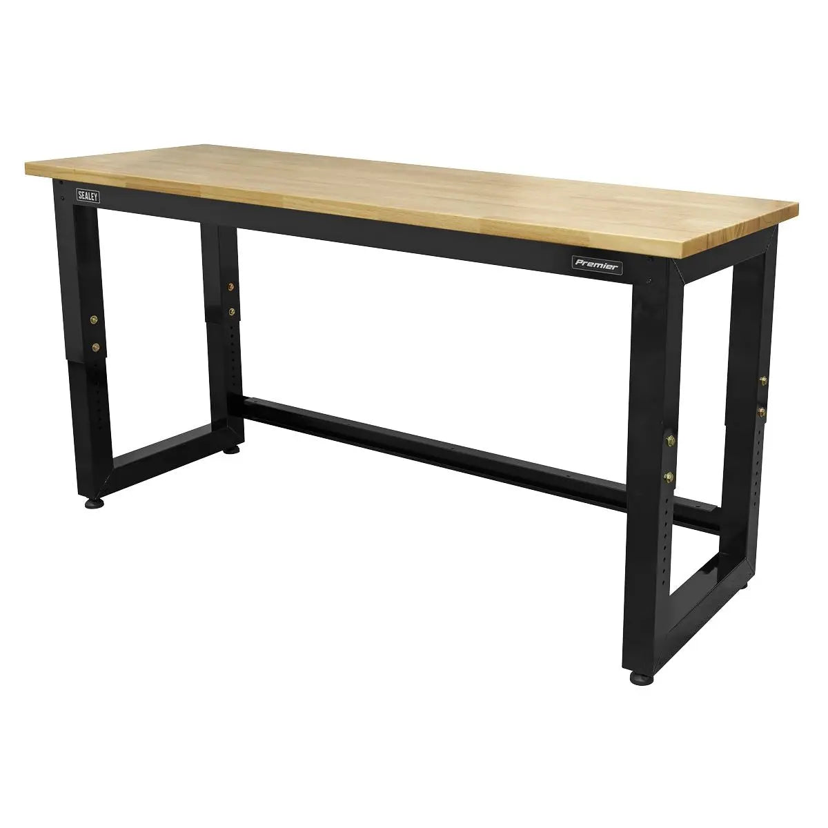 Sealey Premier Steel Adjustable Workbench with Wooden Worktop 1830mm - Heavy-Duty 