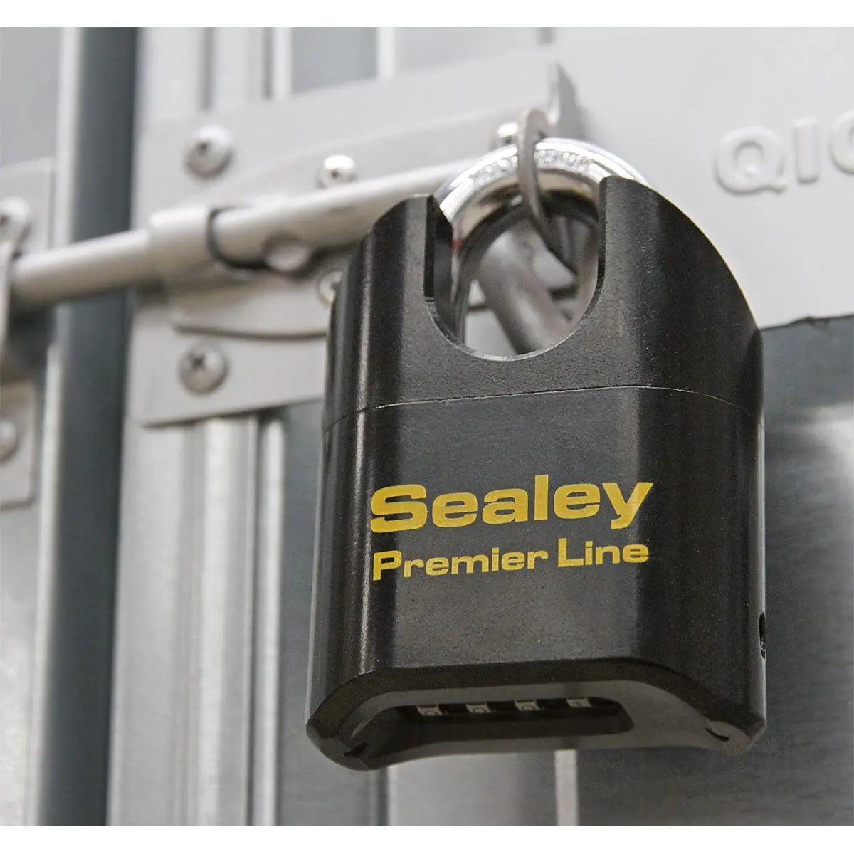 Sealey Premier Steel Body Combination Padlock Shrouded Shackle 62mm 