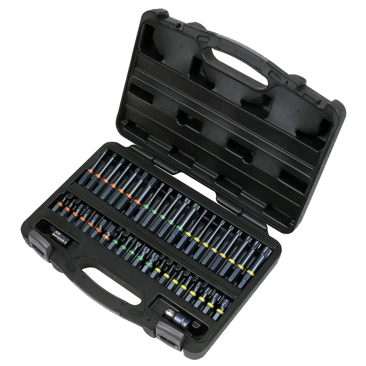 Sealey Premier TRX-Star*/Hex/Spline Bit Set Impact 42pc 3/8" & 1/2"Sq Drive 