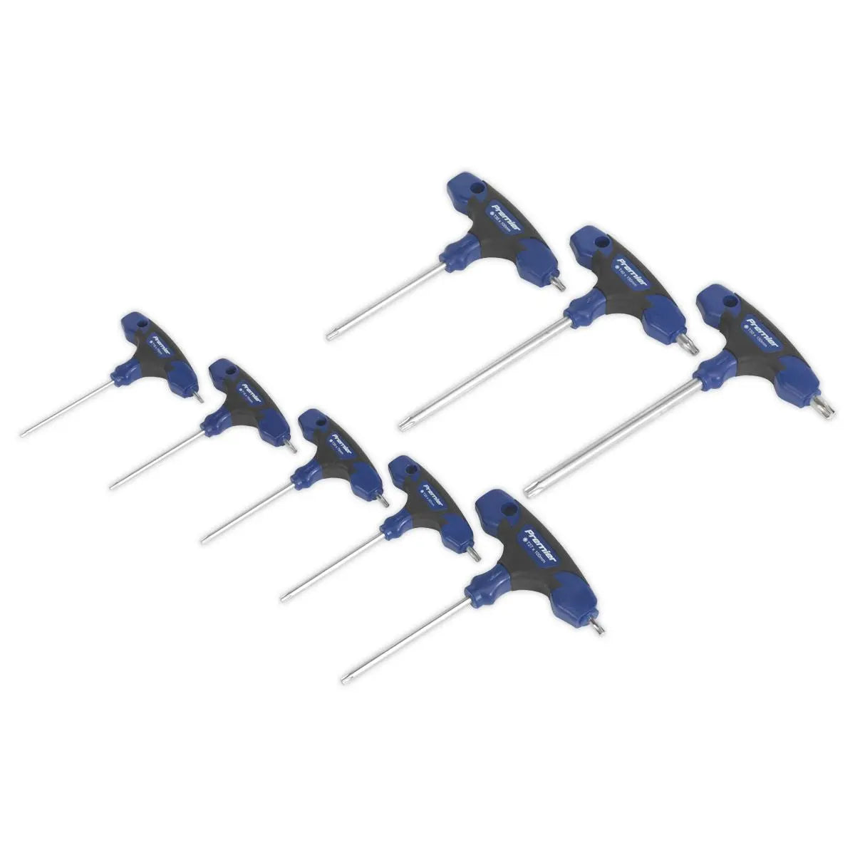 Sealey Premier TRX-Star* Key Set 8pc T-Handle 