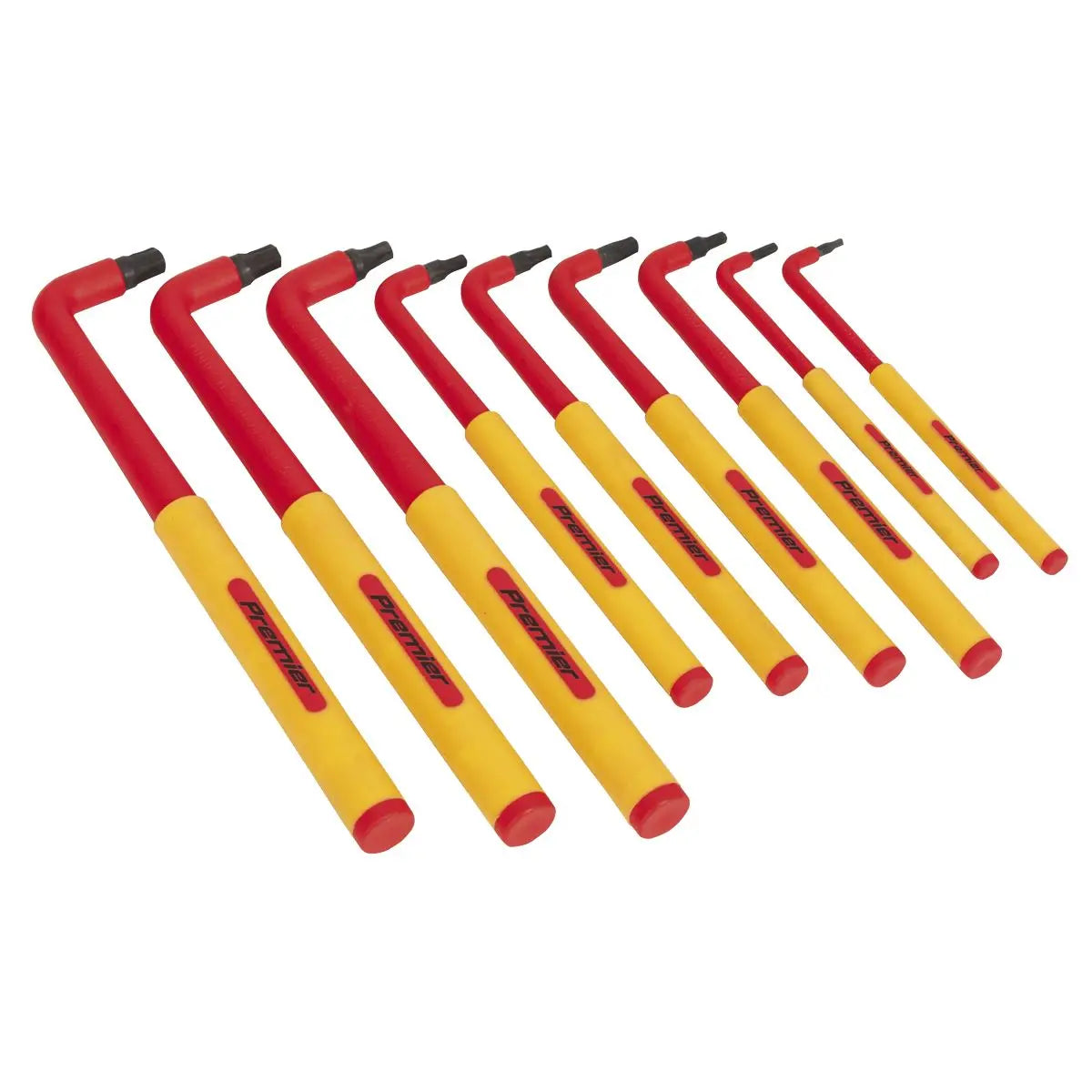 Sealey Premier TRX-Star* Key Set 9pc Extra-Long VDE 