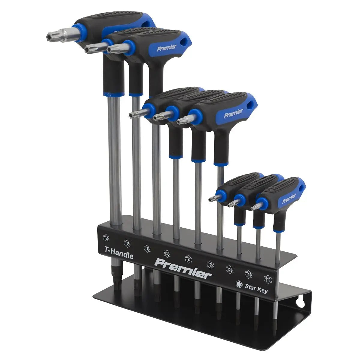 Sealey Premier TRX-Star* Key Set 9pc T-Handle 