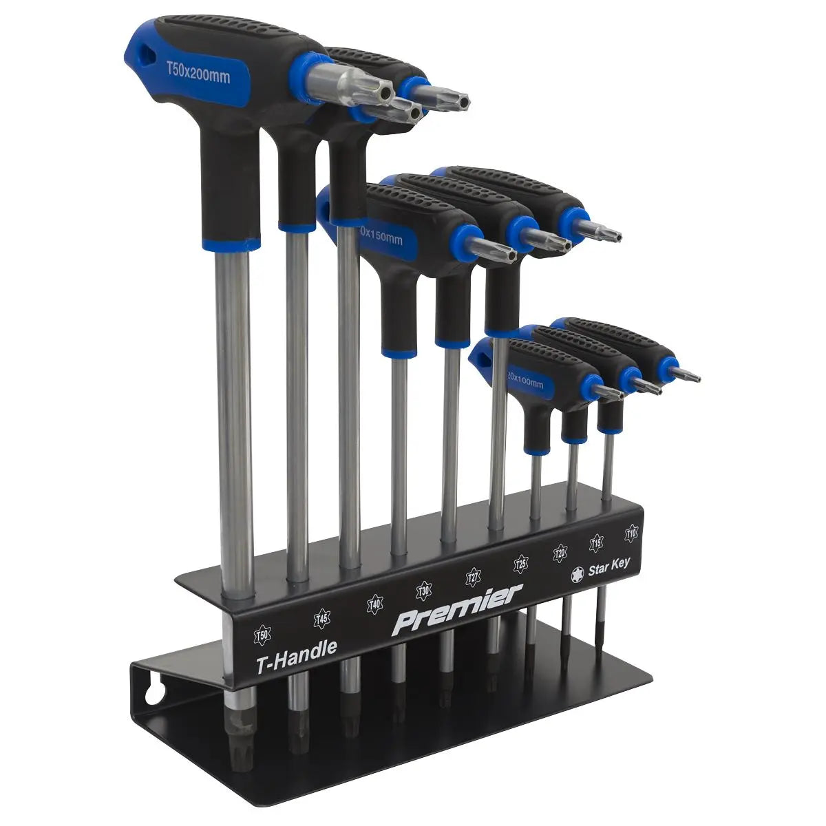 Sealey Premier TRX-Star* Key Set 9pc T-Handle 