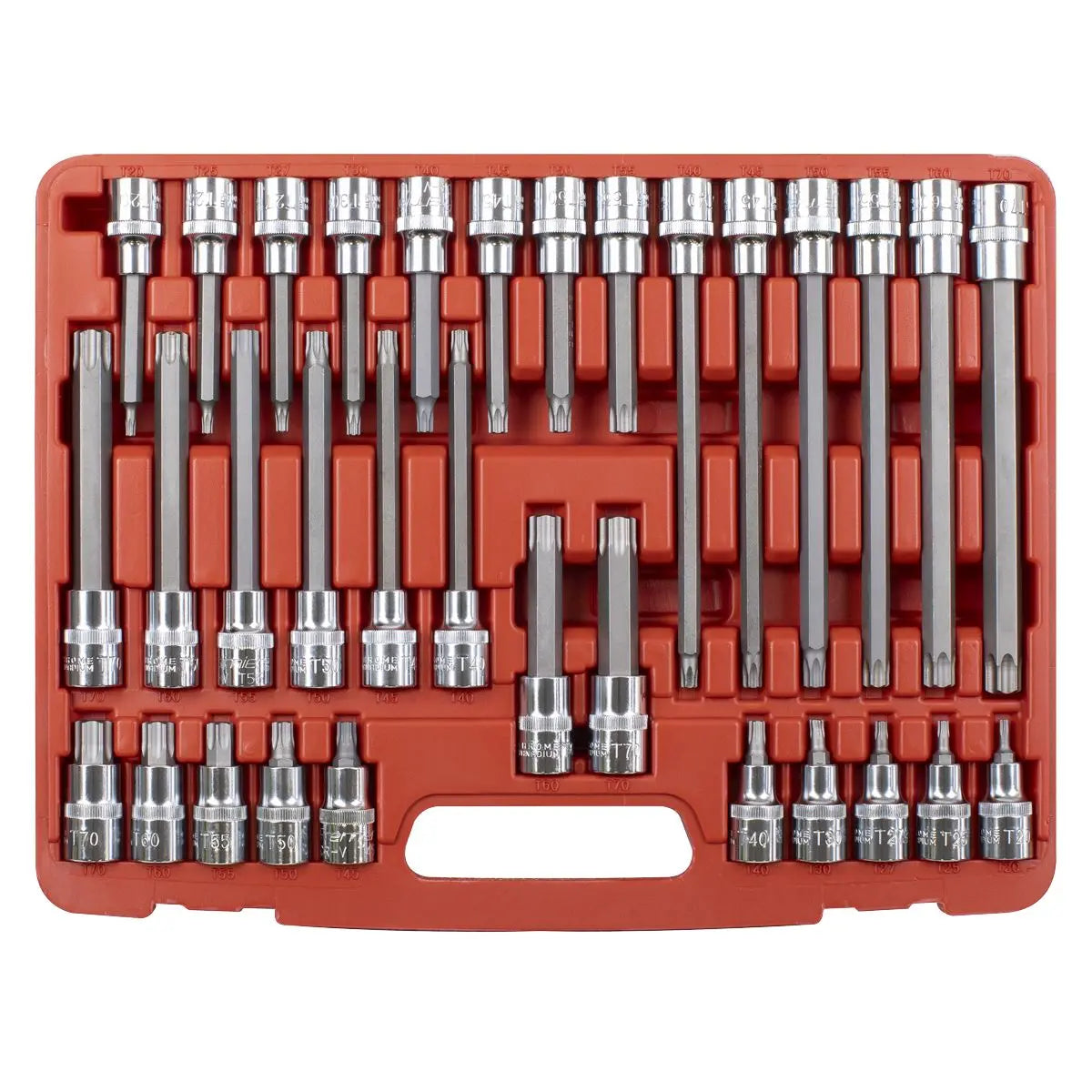 Sealey Premier TRX-Star* Socket Bit Set 32pc 1/2"Sq Drive 