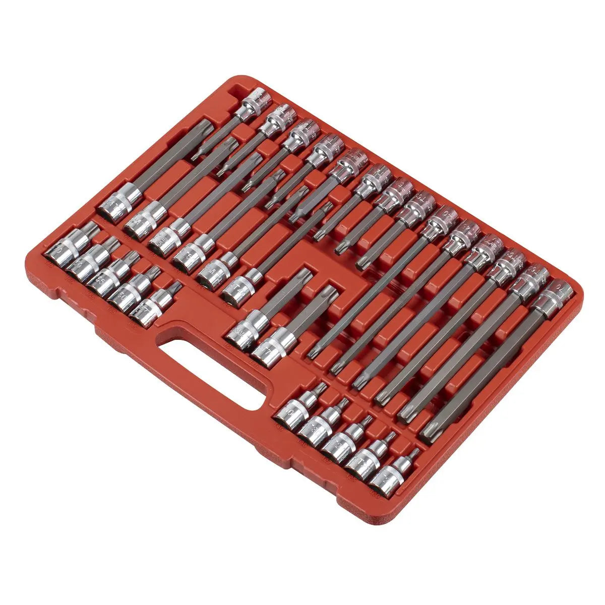 Sealey Premier TRX-Star* Socket Bit Set 32pc 1/2"Sq Drive 