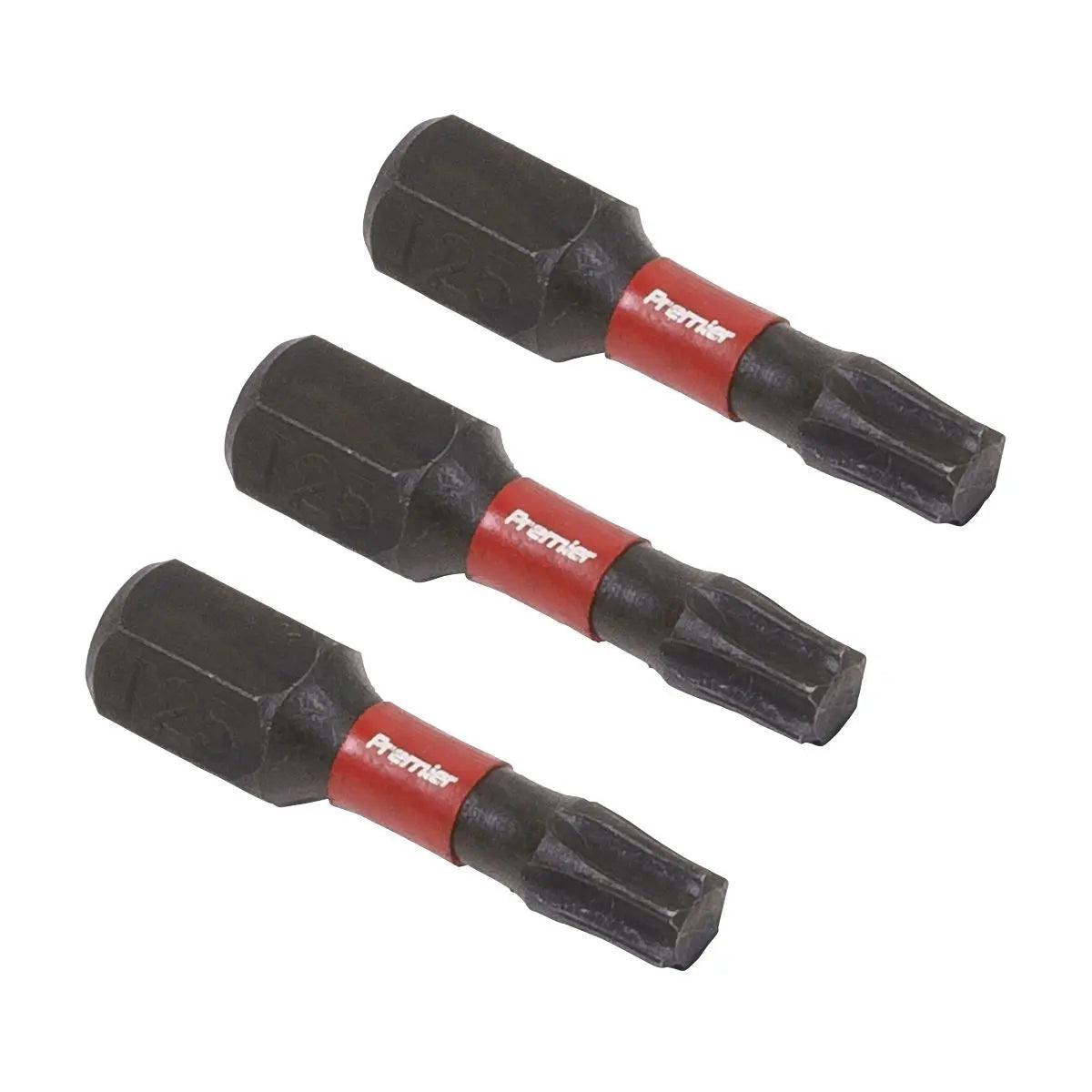 Sealey Premier TRX-Star* T25 Impact Power Tool Bits 25mm - 3pc 