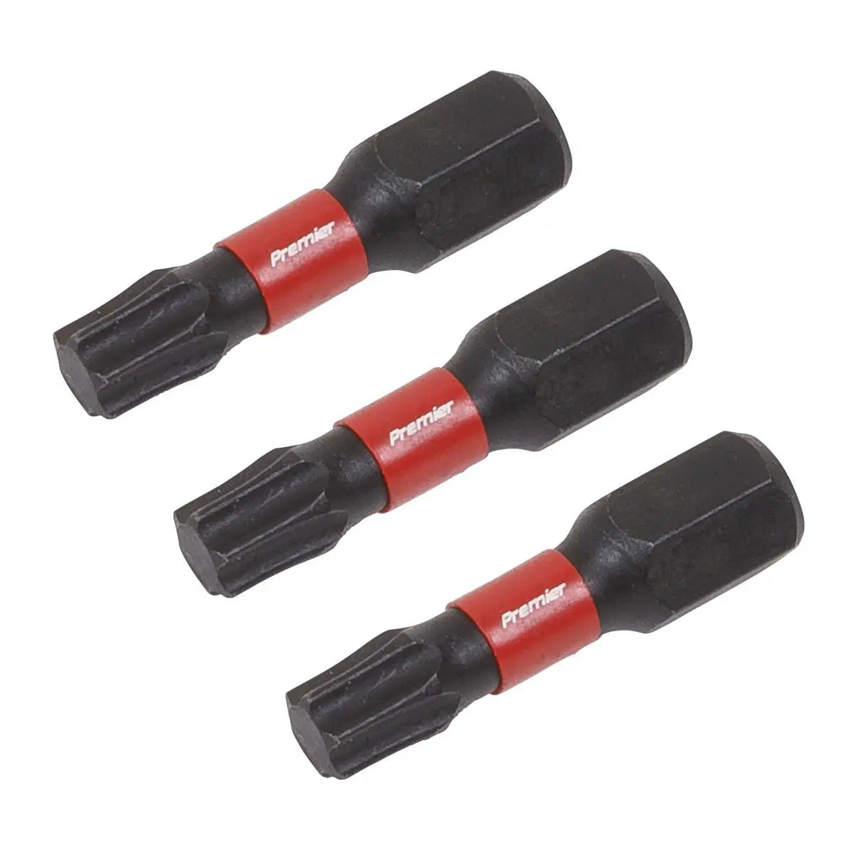 Sealey Premier TRX-Star* T27 Impact Power Tool Bits 25mm - 3pc 
