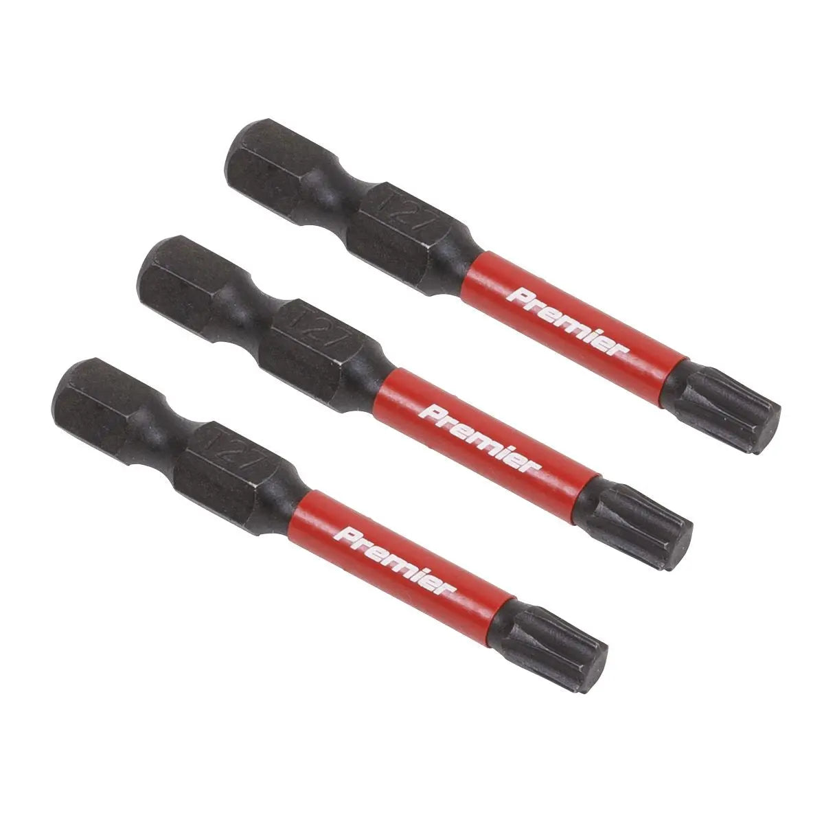 Sealey Premier TRX-Star* T27 Impact Power Tool Bits 50mm - 3pc 