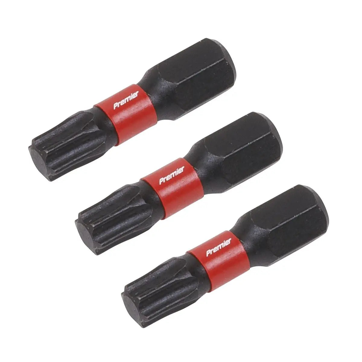 Sealey Premier TRX-Star* T30 Impact Power Tool Bits 25mm - 3pc 