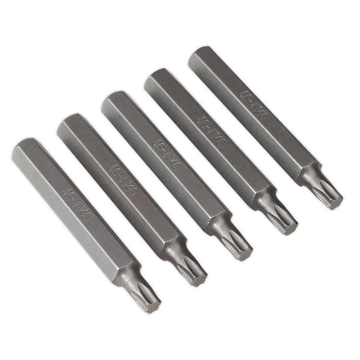 Sealey Premier TRX-Star* T40 Bit Long Pack of 5 