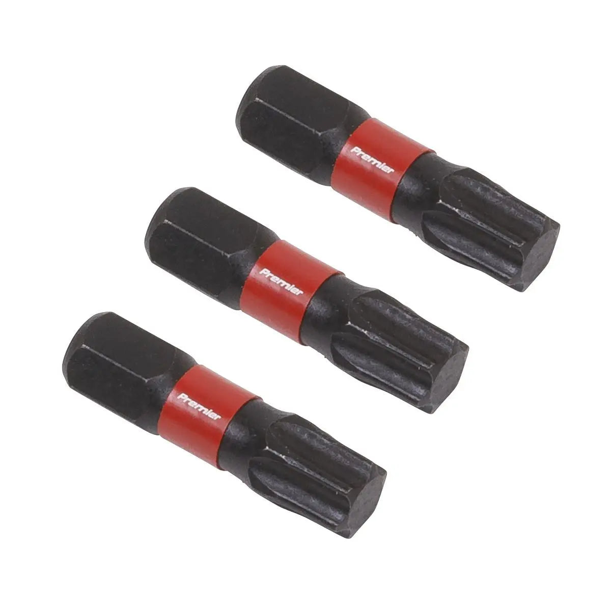 Sealey Premier TRX-Star* T40 Impact Power Tool Bits 25mm - 3pc 