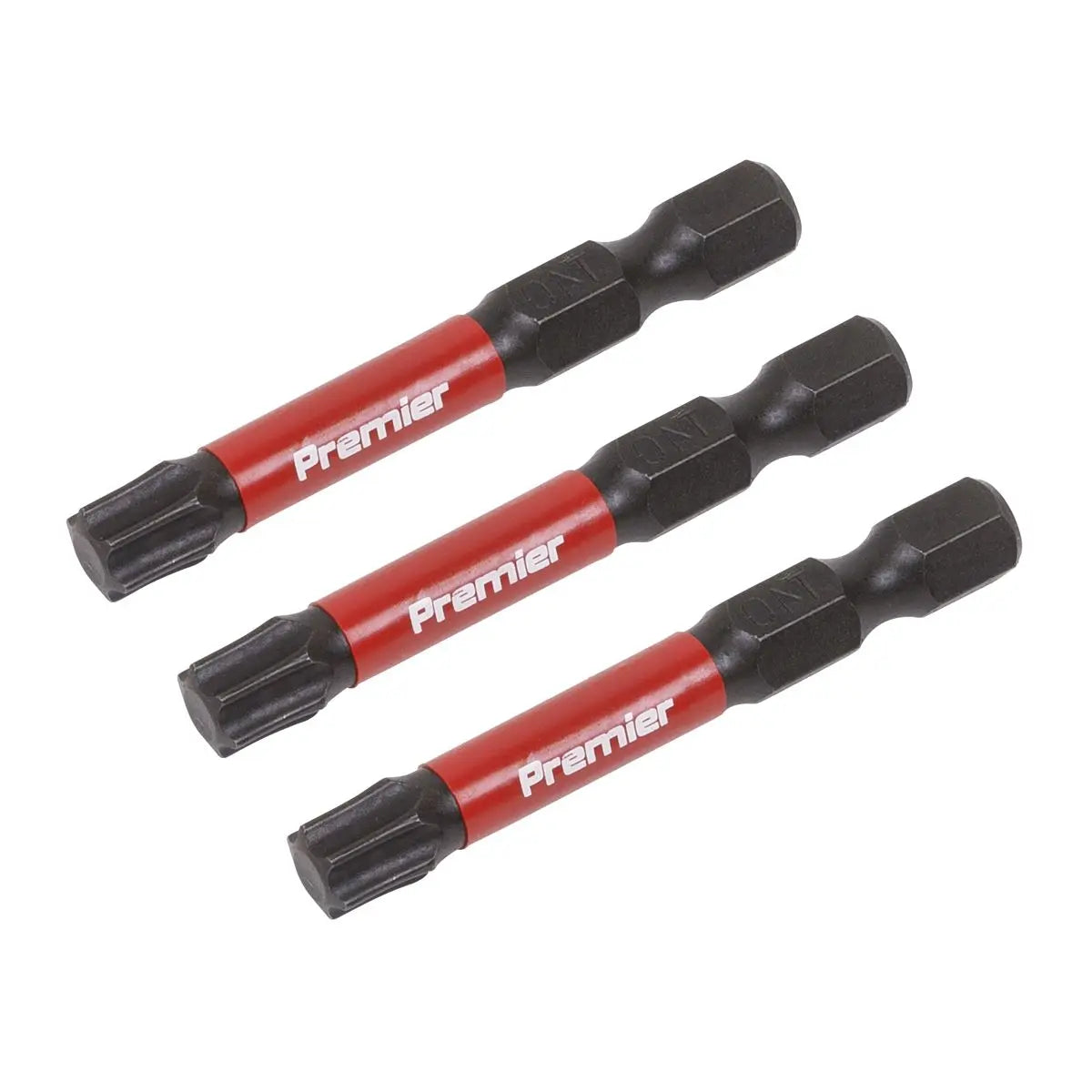 Sealey Premier TRX-Star* T40 Impact Power Tool Bits 50mm - 3pc 