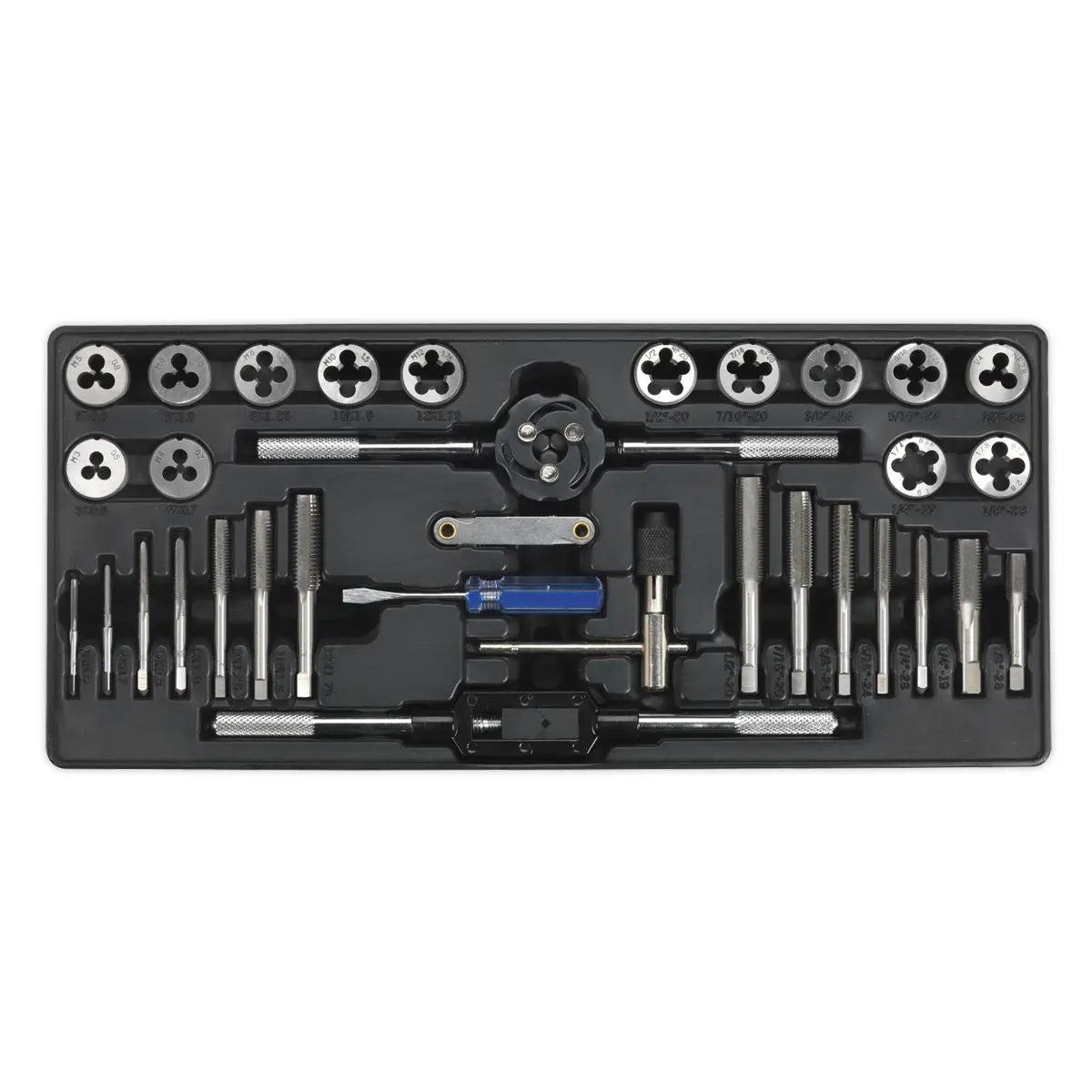 Sealey Premier Tool Tray with Tap & Die Set 33pc 