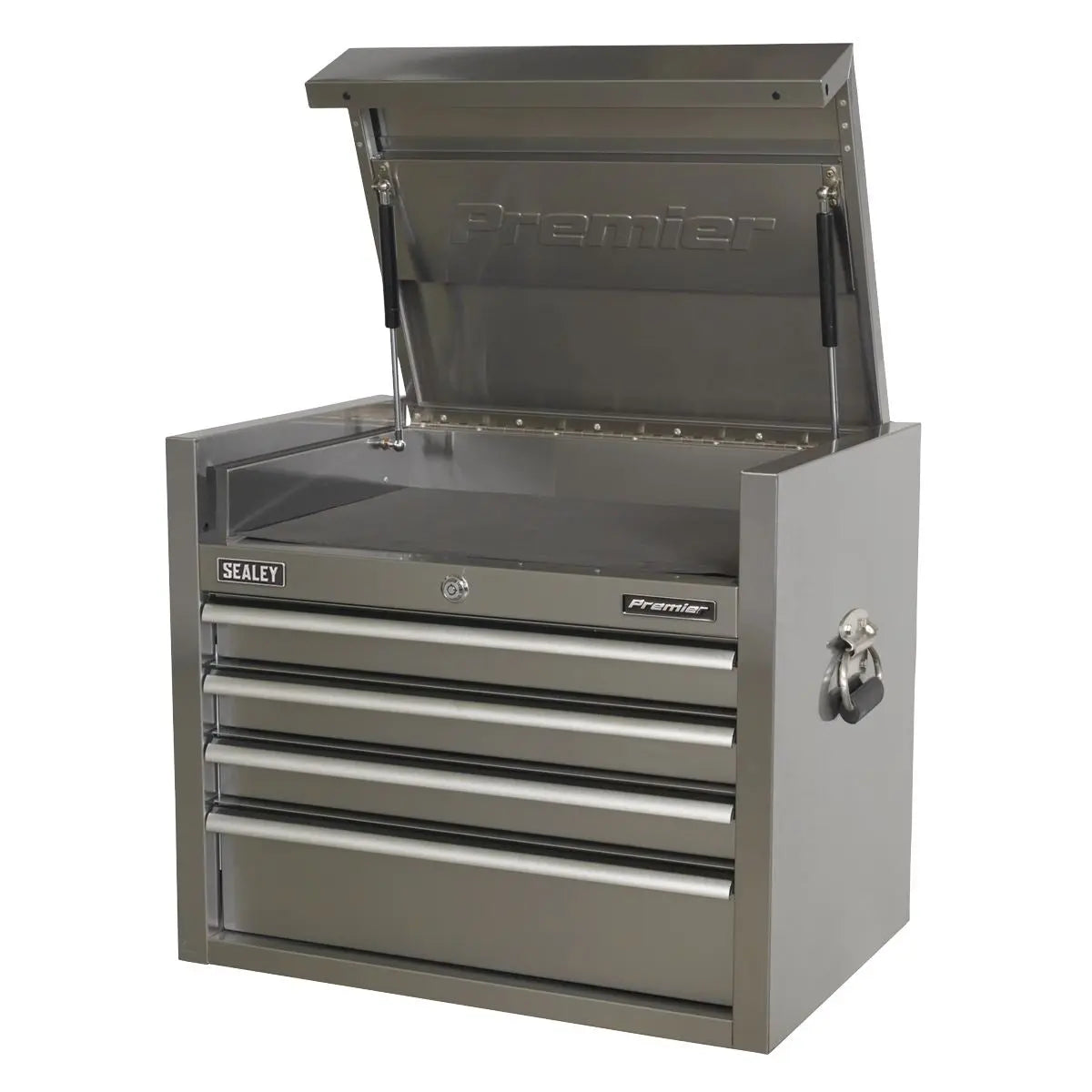 Sealey Premier Topchest 4 Drawer 675mm Stainless Steel Heavy-Duty 