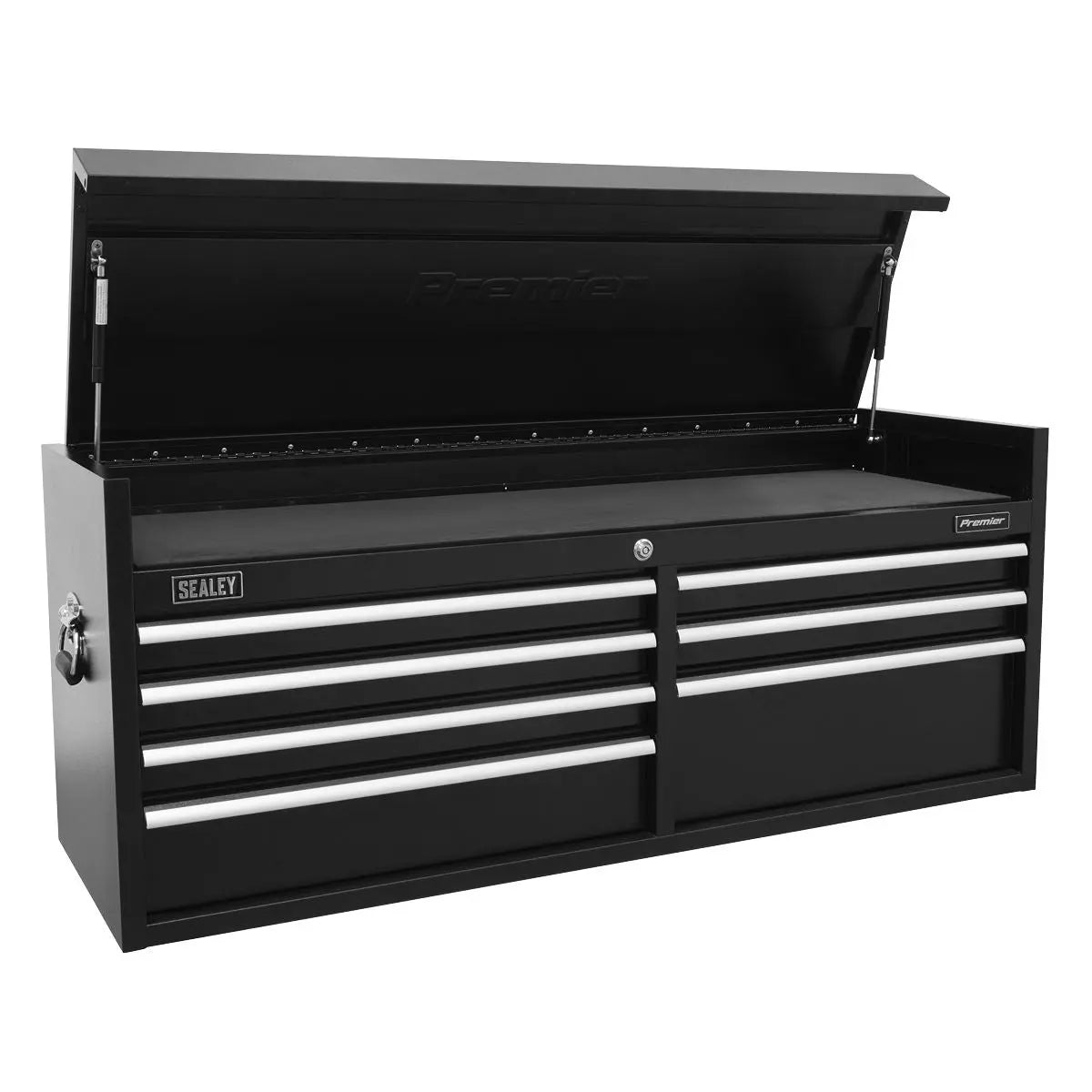 Sealey Premier Topchest 7 Drawer 1415mm Extra-Wide Heavy-Duty Black 