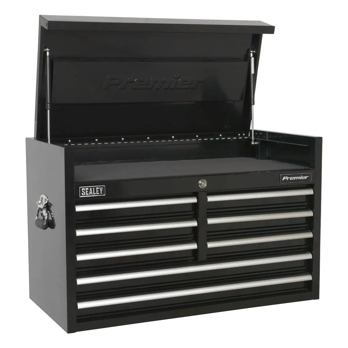 Sealey Premier Topchest 8 Drawer 915mm Heavy-Duty Black 
