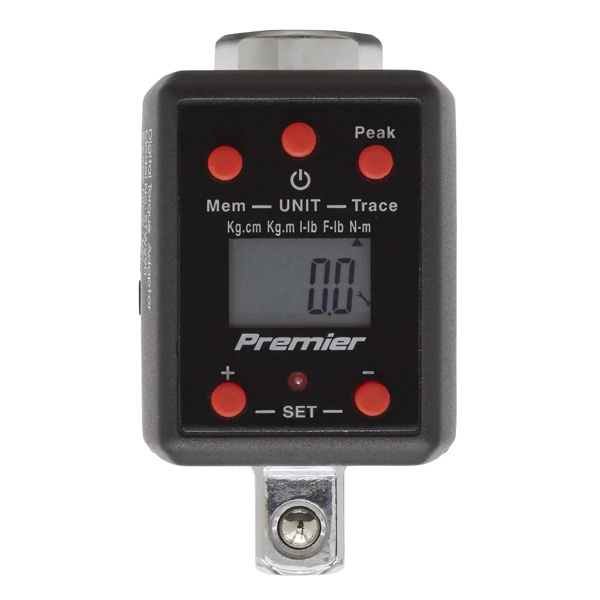 Sealey Premier Torque Adaptor Digital 1/2"Sq Drive 40-200Nm(29.5-147.5lb.ft) 