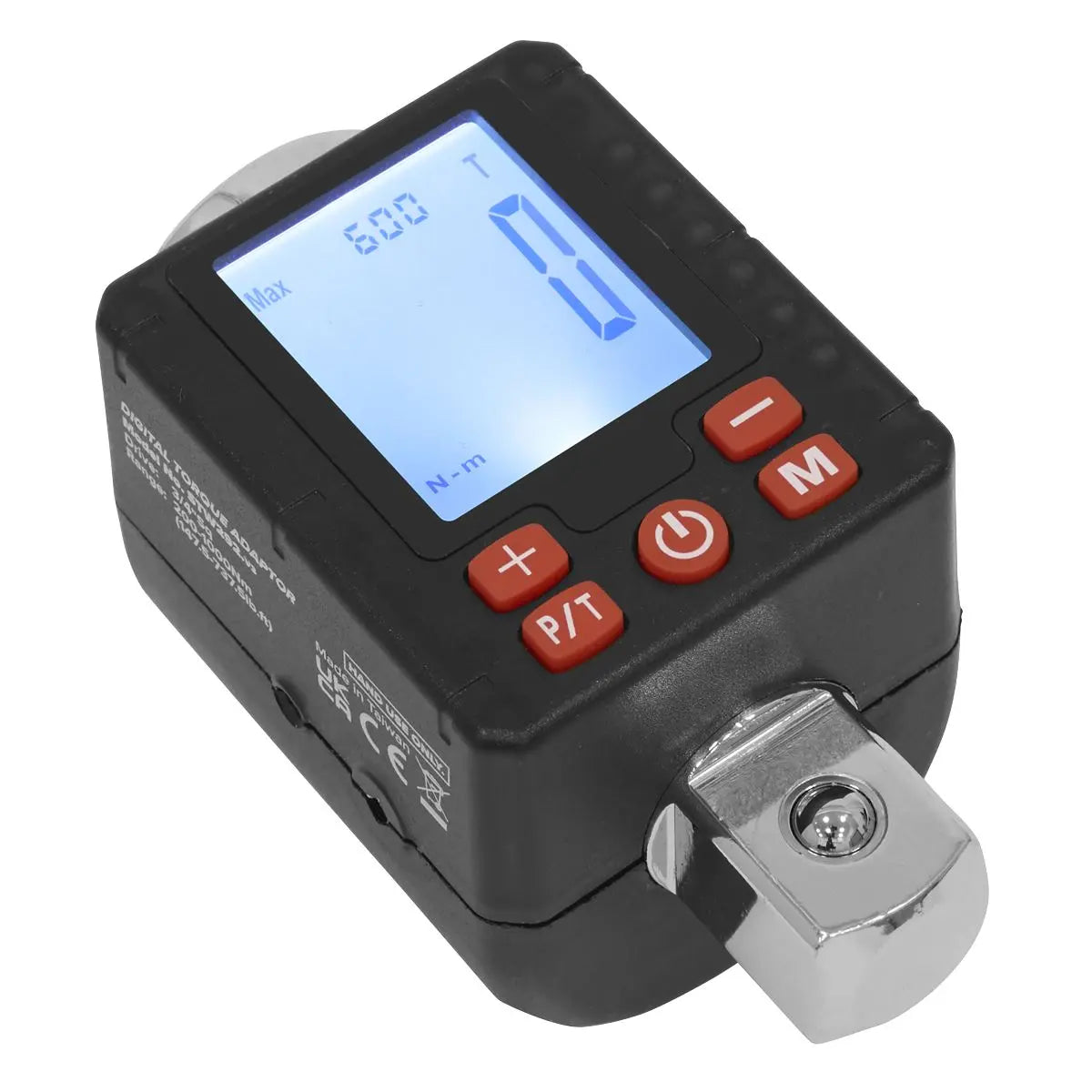 Sealey Premier Torque Adaptor Digital 3/4"Sq Drive 200-1000Nm(147.5-737.5lb.ft) 